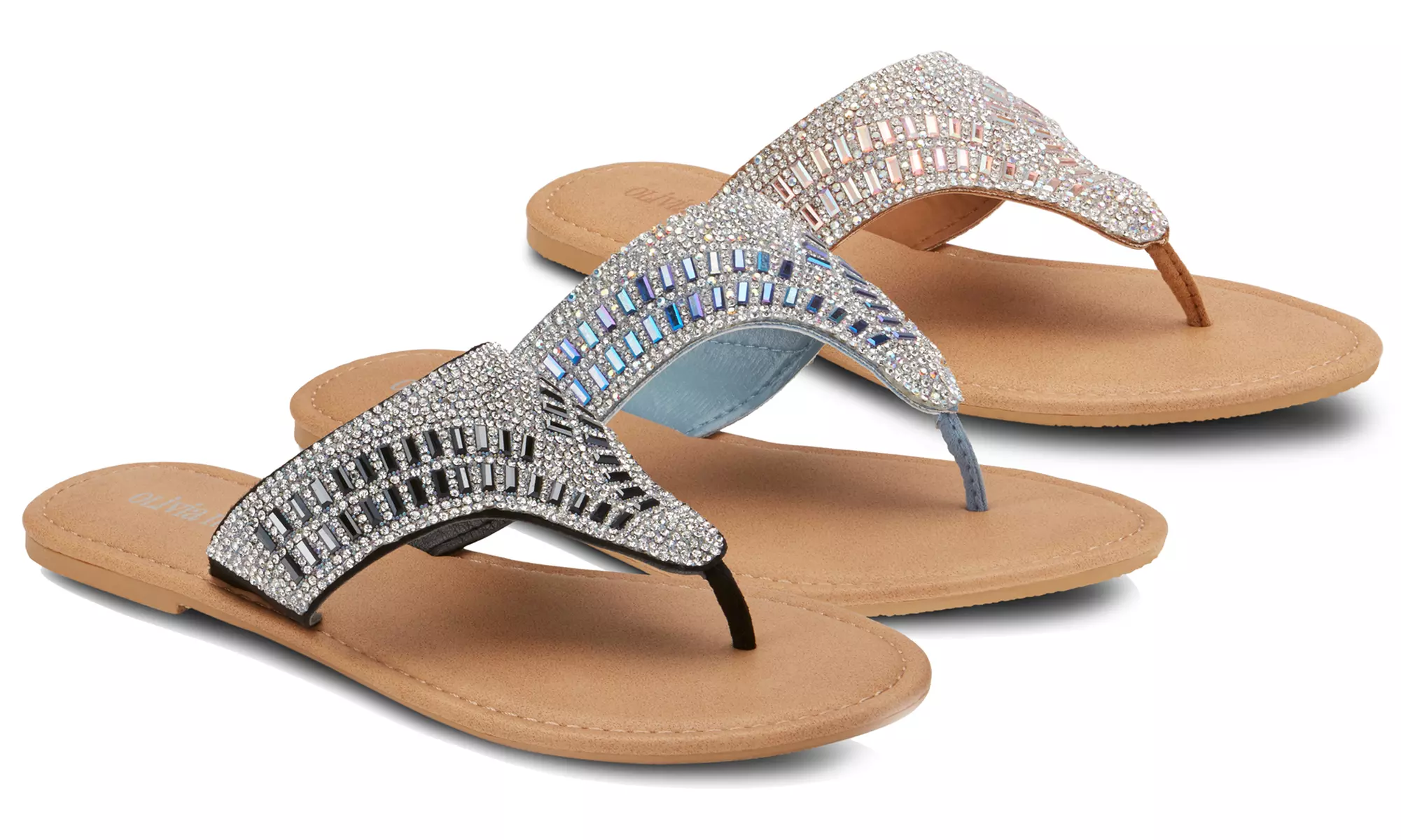 Olivia Miller Women's M2M Embellished Sandals - Primary Image