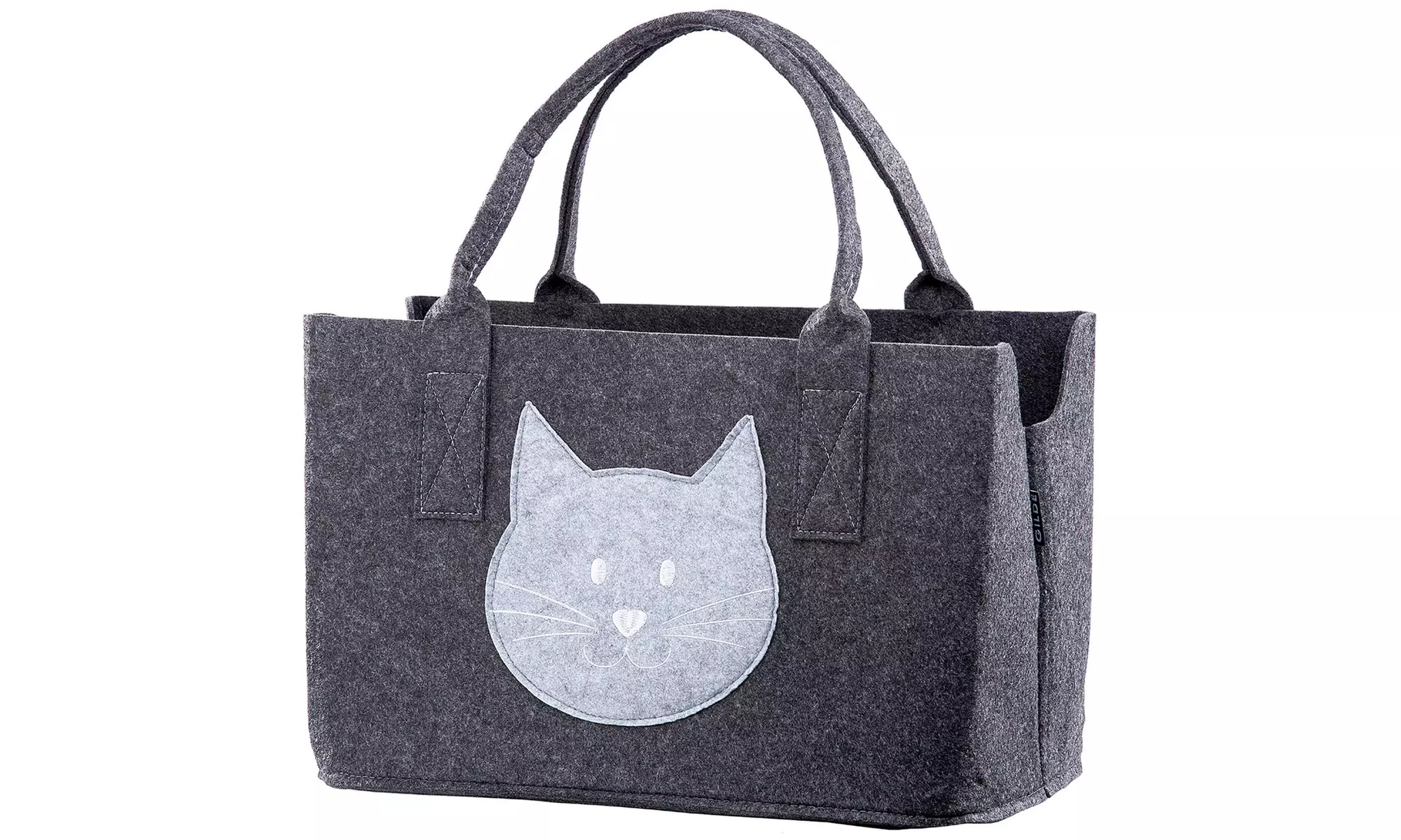 GMD Living Filztasche mit besticktem Motiv