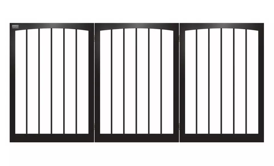 Animal Planet Folding Wooden Pet Gate. Free Returns. - Second Medium