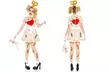 Music Legs Women's Doll Costumes. Multiple Designs Available. - Second Medium