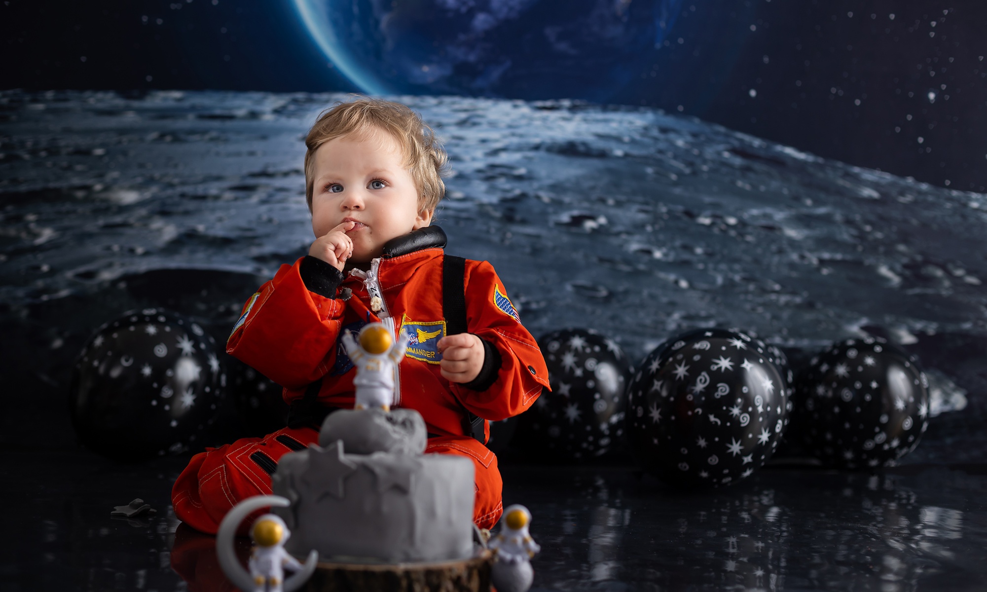 Baby Photoshoot With Prints