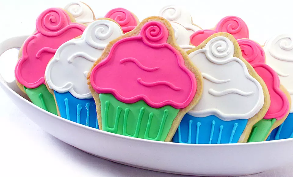 One or Two Valentine's Day Cookie Favors Sets or Cookie Bouquets from Corso's Cookies (Up to 55% Off) - Second Medium