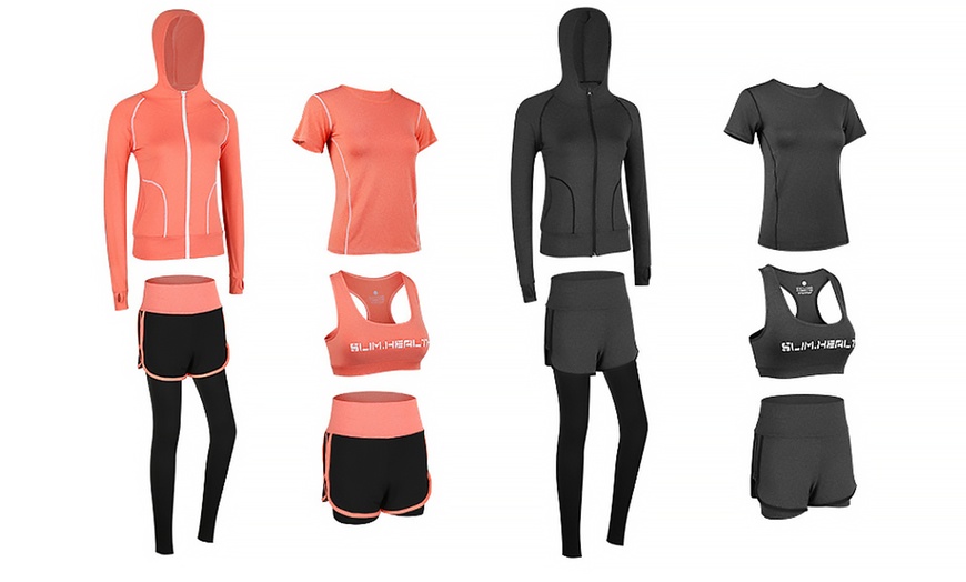 Image 7: Women's 5-Piece Workout Set