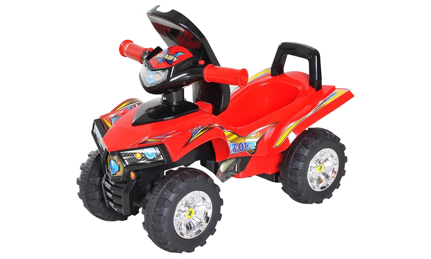 Image 2: HomCom Kids Quad Bike Ride-on