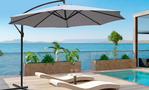 Alivio 3m Grey Garden Parasol