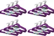 120 Pack Premium Velvet Non-Slip Hangers with 360 Degree Rotatable Hook  - Second Medium