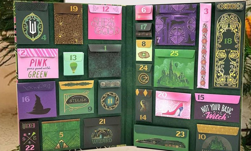 Image 6: Wicked Themed Christmas Advent Calendar with 25 Collectibles