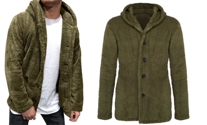 Image 4: Men's Teddy Jacket