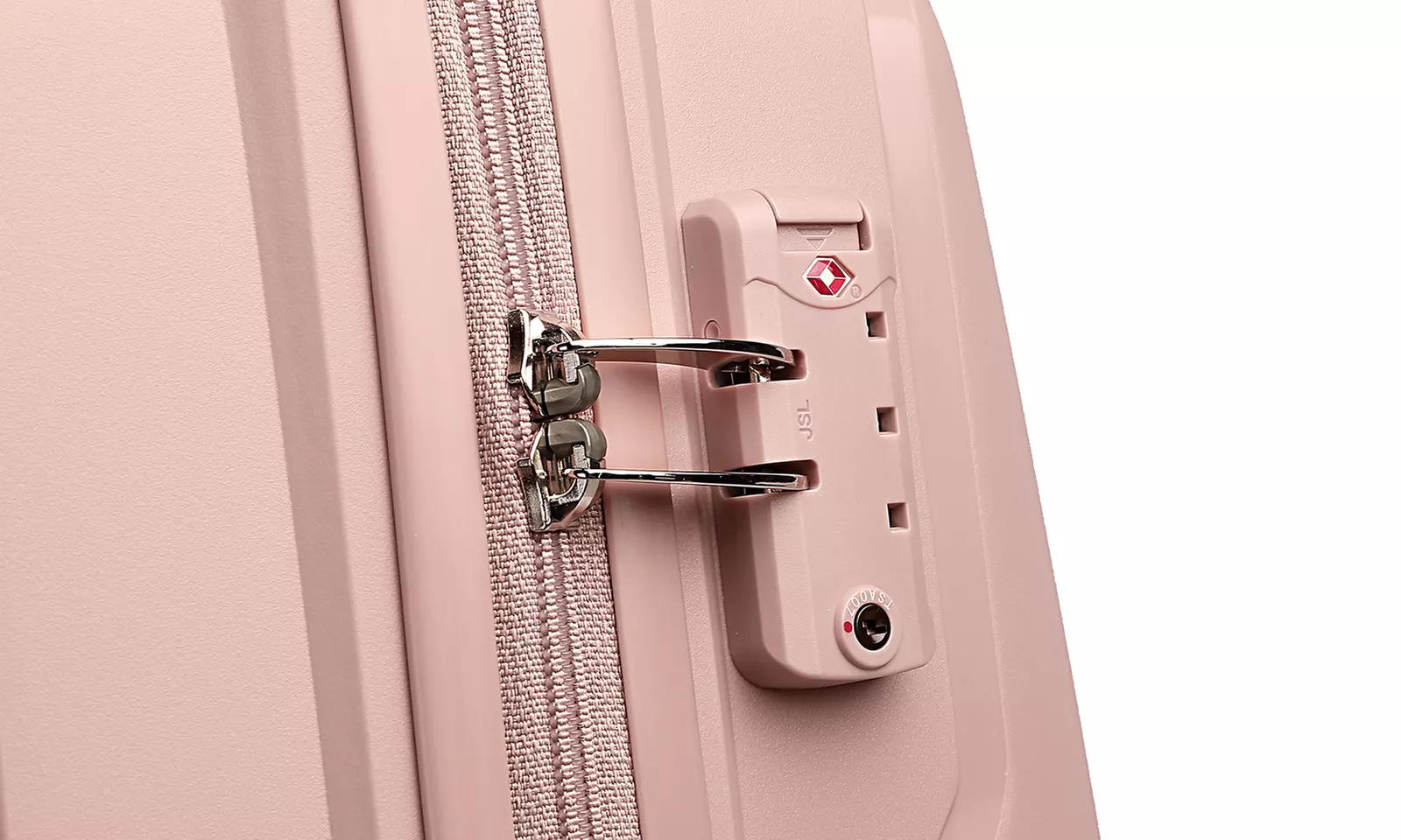 Maleta de ruedas rígida British Traveller con diseño ondulado