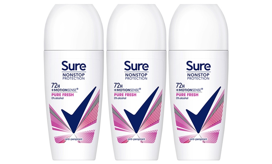 Image 6: Sure Non-Stop Protection Deodorant Roll-On 72H Motion Sense 50ml