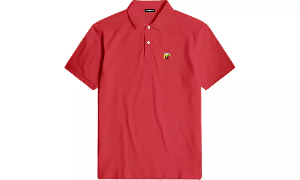 Polo Abarth unisex in 100% cotone