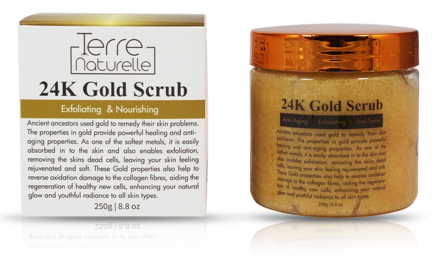 Image 4: Face and Body 24ct Gold Scrub