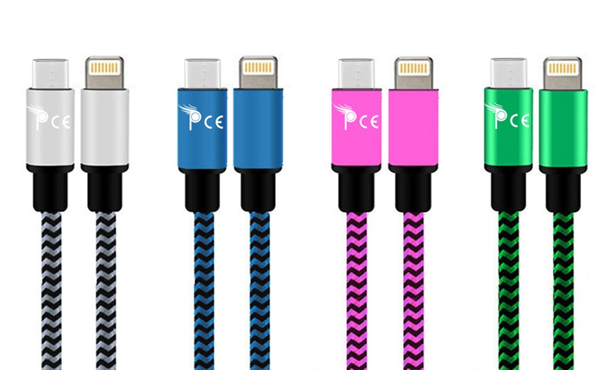 Image 1: Braided Charging Cable