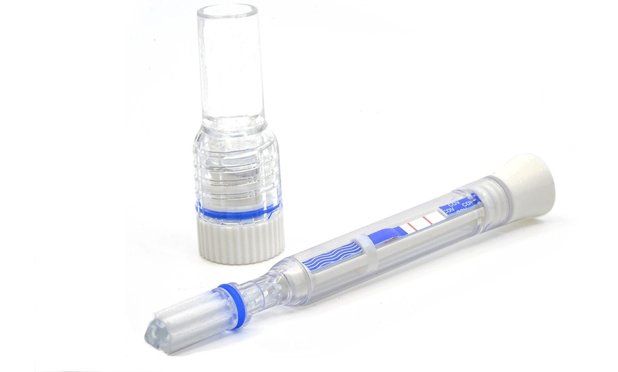 Image 2: At Home Ecotest COVID-19 Rapid Antigen Saliva Test Pen