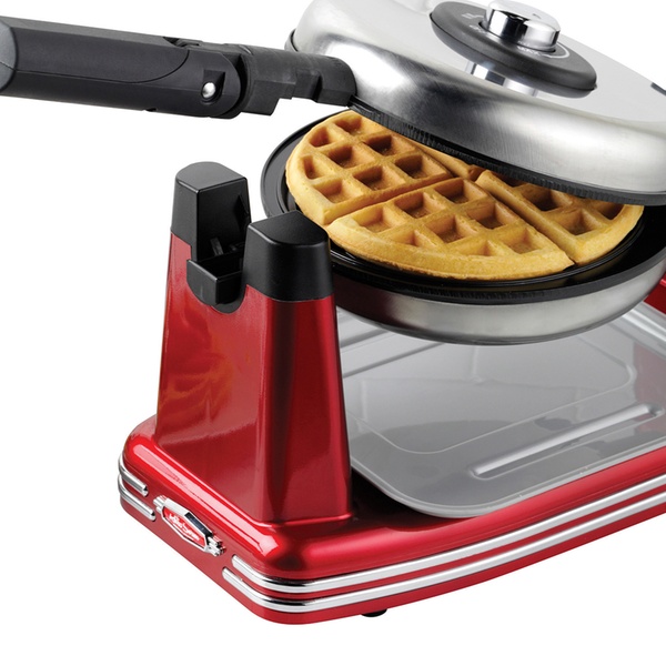 red belgian waffle maker