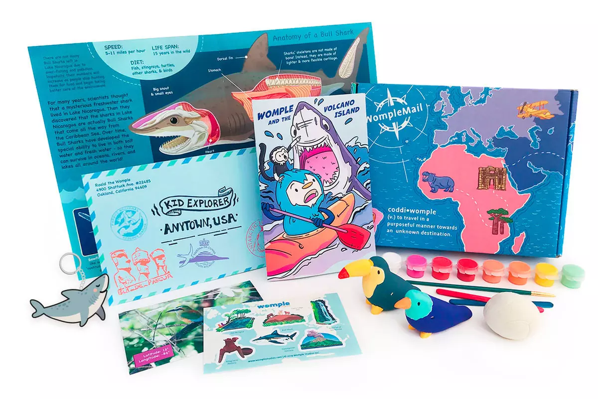 Three- or Six-Month WompleBox Subscription from Womple Studios (Up to 24% Off) - Primary Image