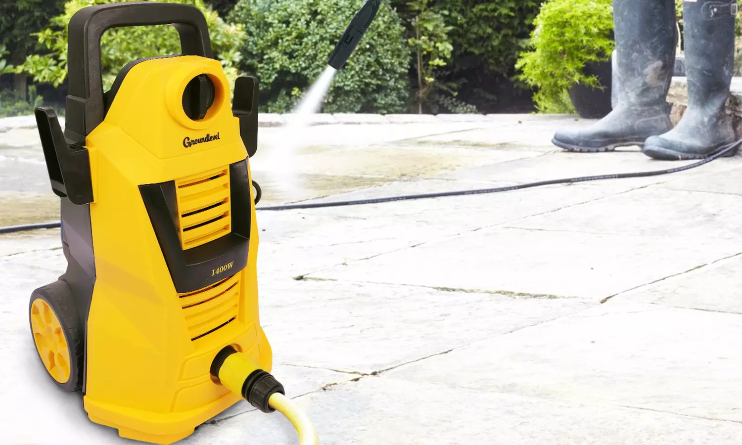 Powerful Electric Pressure Washer with a Car Wash Kit