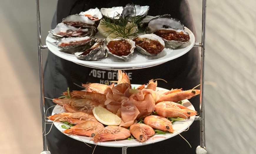 Image 1: Seafood Towers: Perfect Platter for Two or Four at Sandgate Post Office Hotel