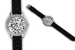 Montre ornée de cristaux Swarovski® - Second Medium