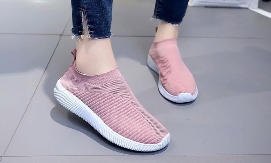 Image 5: Women's Knit Trainers