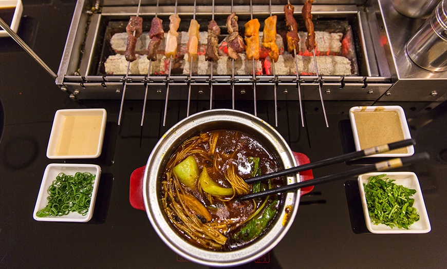 Image 1: Self Cook Hot Pot Lunch + Drink