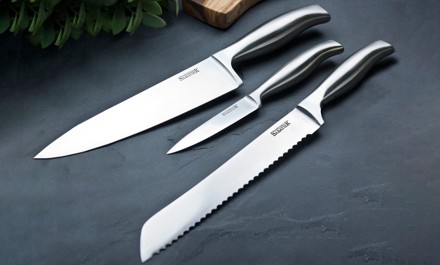 Image 1: Sabatier Stainless Steel Knives