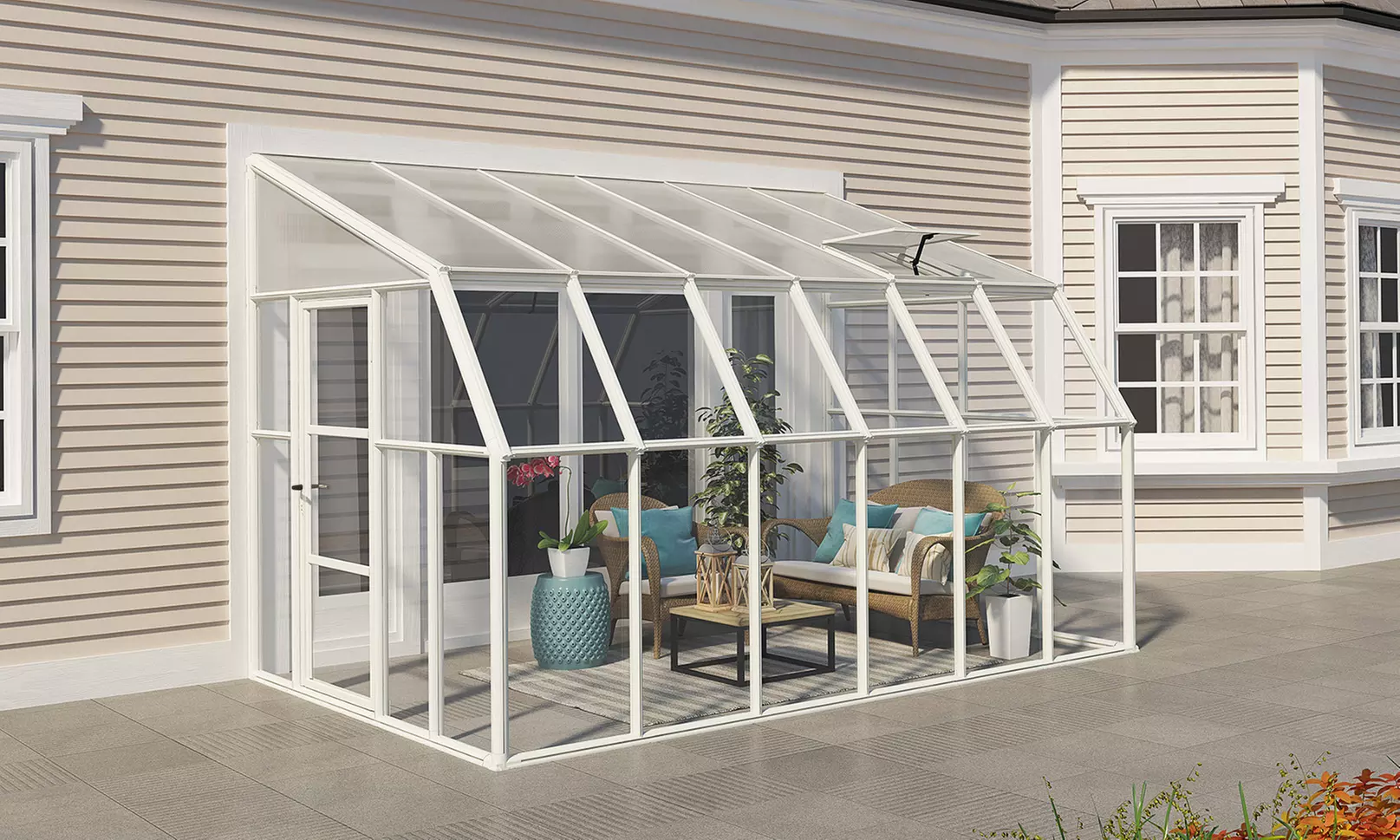 Palram Clear Rion Sunroom - Primary Image