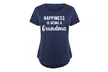 Women's Plus Size Happiness Is Being a Grandma T-Shirts - Second Medium