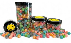 Vegan Multi Fruit CBD Gummy Bears from Happy Hemp Vegan Multi Fruit CBD Gummy Bears from Happy Hemp