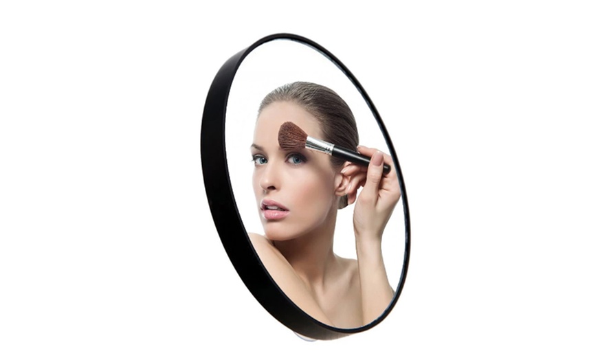 Image 4: Suction Cup Makeup Mirror