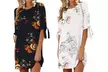 1 ou 2 robes casual légères imprimé fleurs - Second Medium