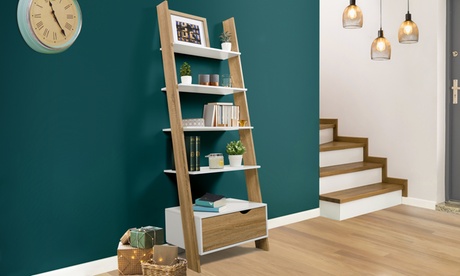 Étagère échelle, style scandinave