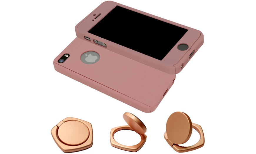 Image 19: Case and Finger Holder for iPhone