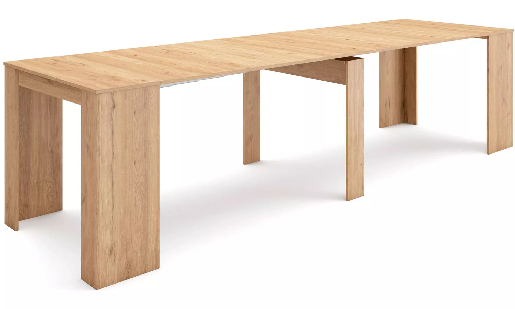 Ausziehbarer Konsolentisch