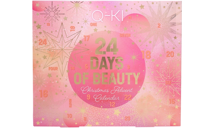 Image 2: Q-Ki 24 Days of Beauty Advent Calendar - Christmas Makeup Gift Set