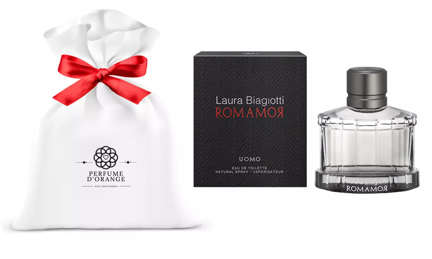 Profumo uomo Laura Biagiotti con sacchetto regalo