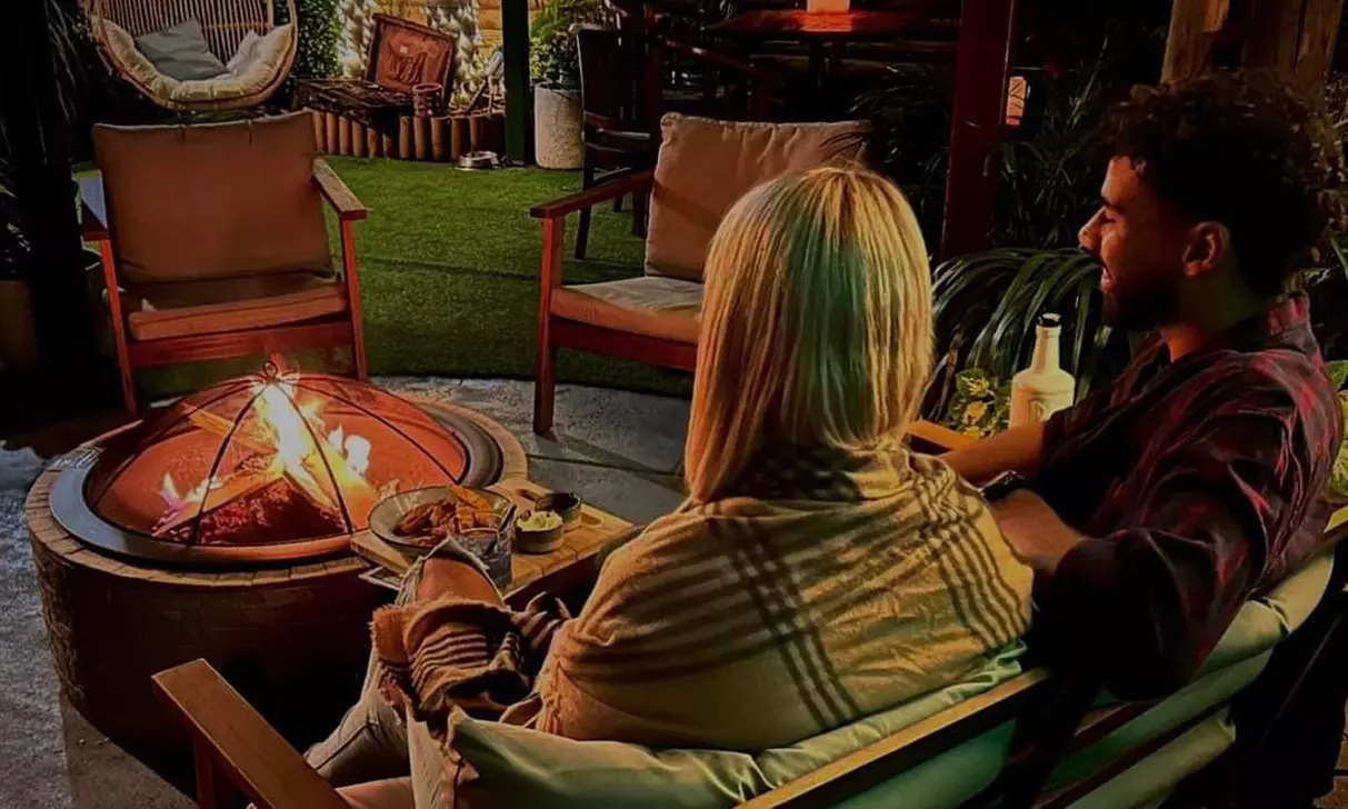 Enjoy Boneless Fried Chicken Platter with House Beer or Wine