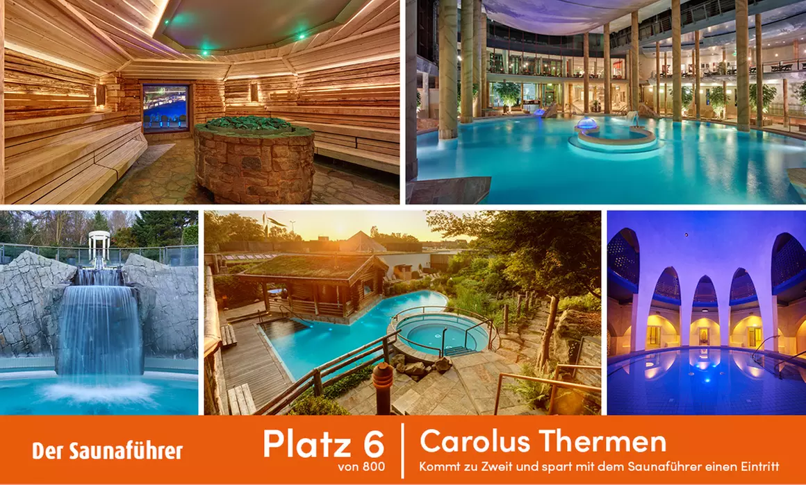 2:1 Gutschein für die Carolus Thermen (bis zu 50% sparen) - Primary Image