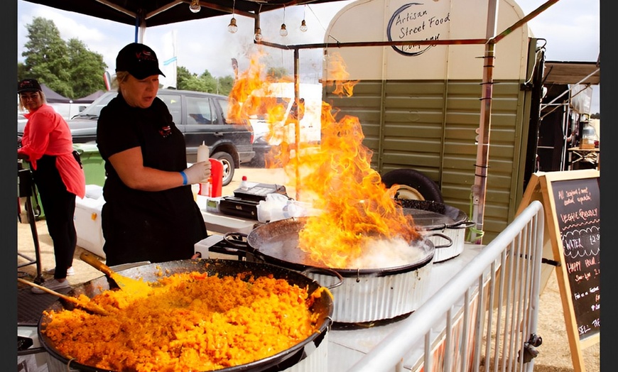 Image 2: Paella Saturday with Sangria- Choice of Vegetable or Chicken & Chorizo