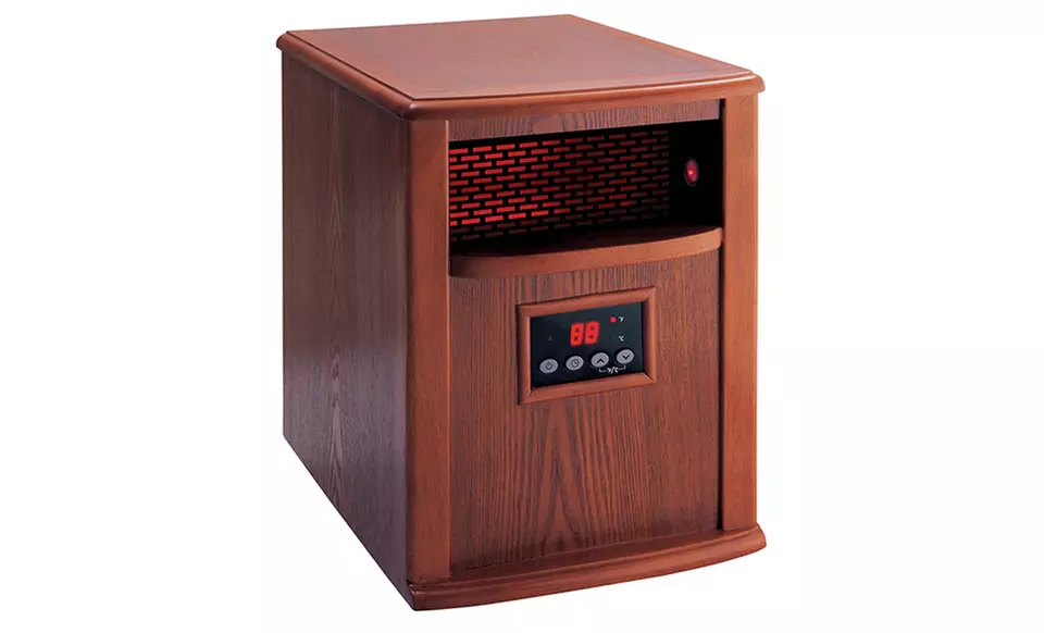 American Comfort 1,500-Watt Gold Series Wood Infrared Heater - Second Medium