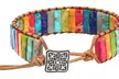 1x oder 2x Chakra Armband im Boho-Stil - Second Medium