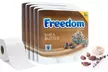 45 Rolls of Freedom Three-Ply Toilet Paper Scented Bathroom Household Rolls - Image 4