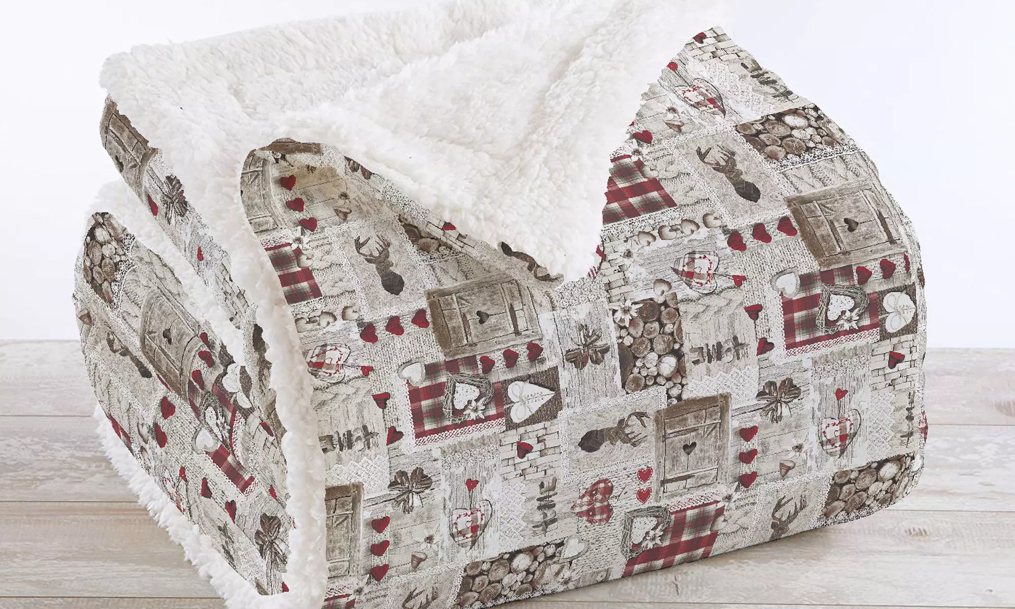 Sherpa-deken 'Vermont'