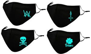 Glow in Dark Face Masks