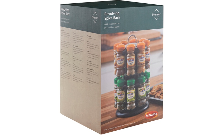 Image 5: Schwartz Revolving Spice Rack