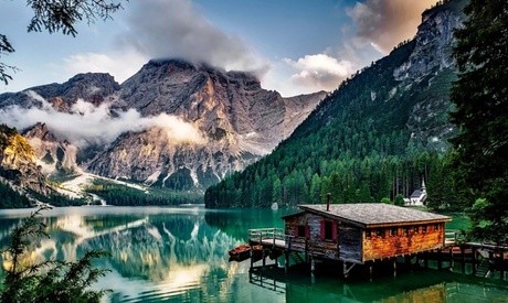 Braies: camera doppia con mezza pensione, Spa e 1 idromassaggio per 2 persone all'Hotel Edelweiss