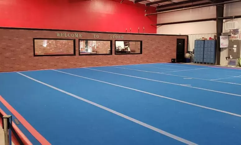 One Month of Ninja Classes, Preschool Gymnastics, or Cheernastics/Tumbling for One Child at Storm Athletics Center - Second Medium