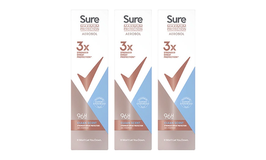 Image 3: Sure Anti-Perspirant 96H Maximum Protection Deo 150ml for Women