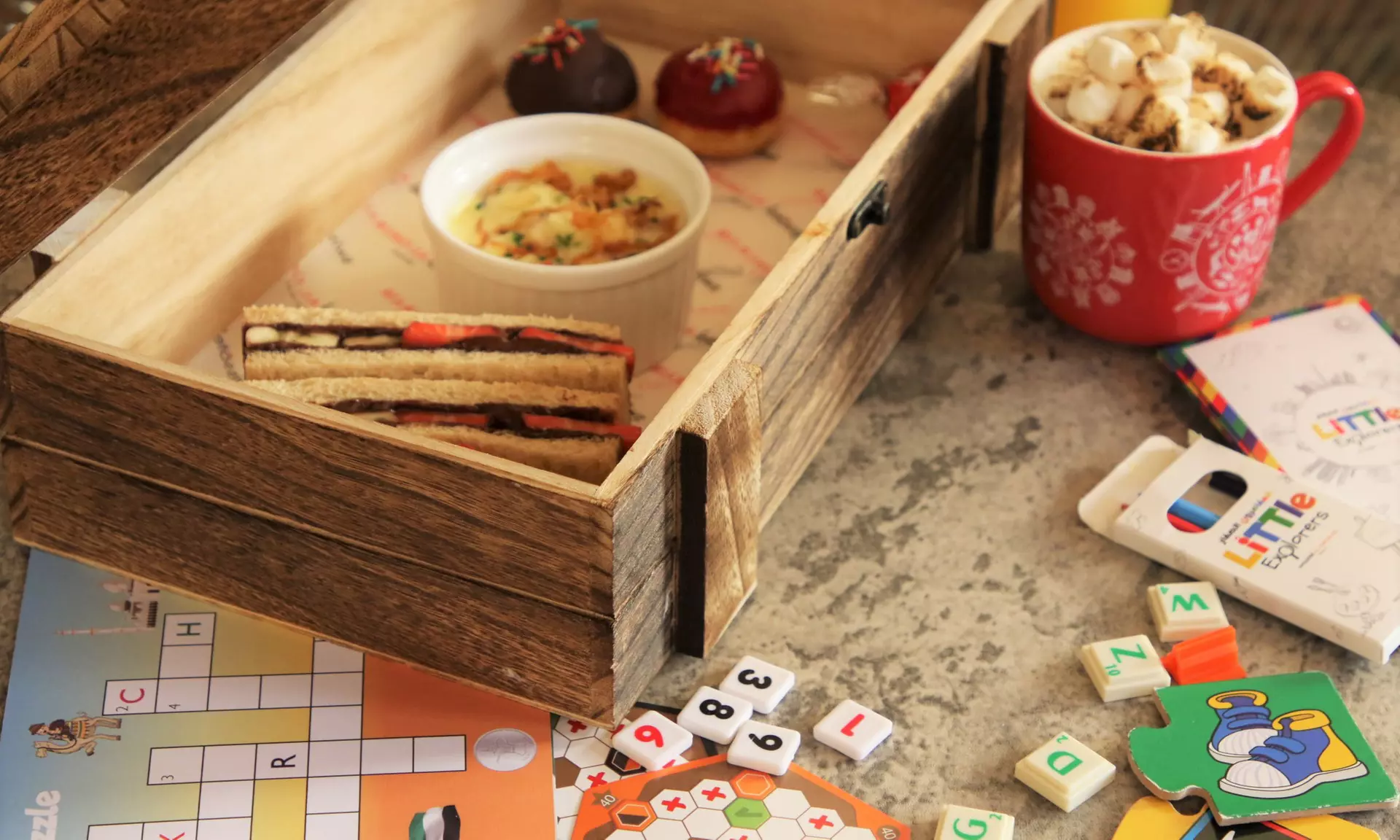 Lindt Afternoon Tea experience for a Child (AED35), 2, or 4 Adults