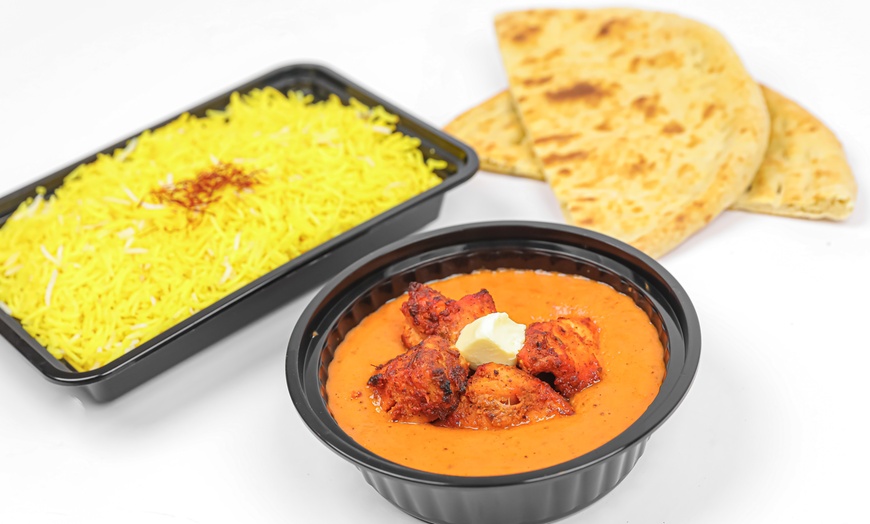 Image 1: Takeaway or Delivery Indian Meal
